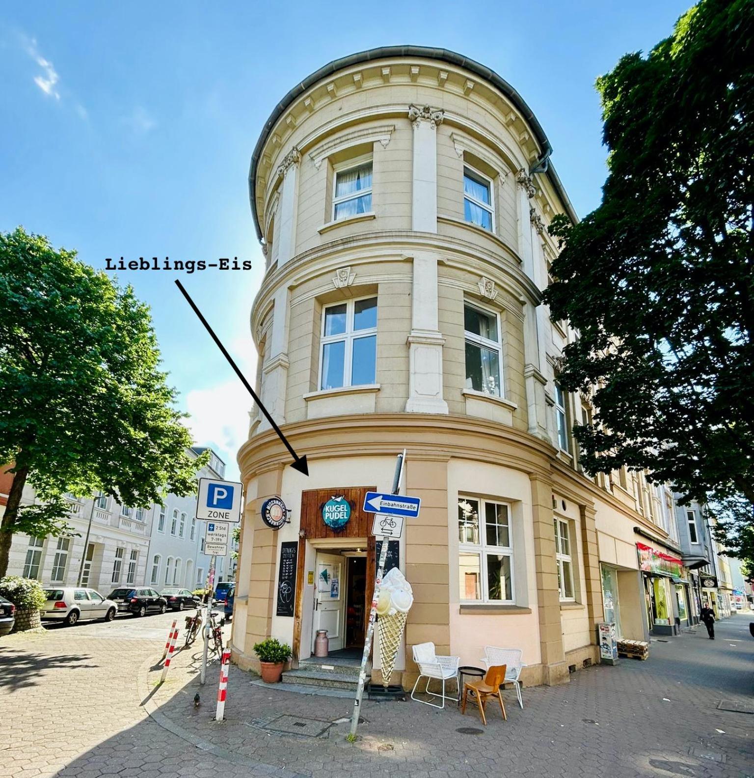 Feelslikehome - Urbane Altbauwohnung Mit Dachterasse& Parkplatz 보훔 외부 사진